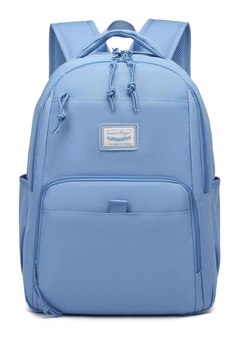 Smart Bags 3159 Çok Gözlü Açık Lila Lise-Üniversite Unisex Sırt Çantası