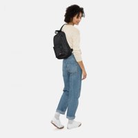 Eastpak 2 Gözlü Koyu Siyah Lise-Üniversite Unisex Sırt Çantası
