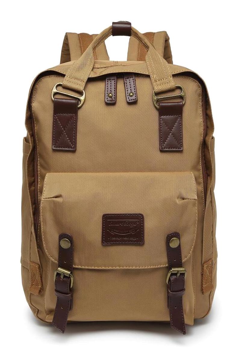 Smart Bags 6005 2 Gözlü Kahverengi Lise-Üniversite Unisex Sırt Çantası