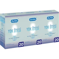 Durex Yok Ötesi Ultra İnce Prezervatif 3x20'li