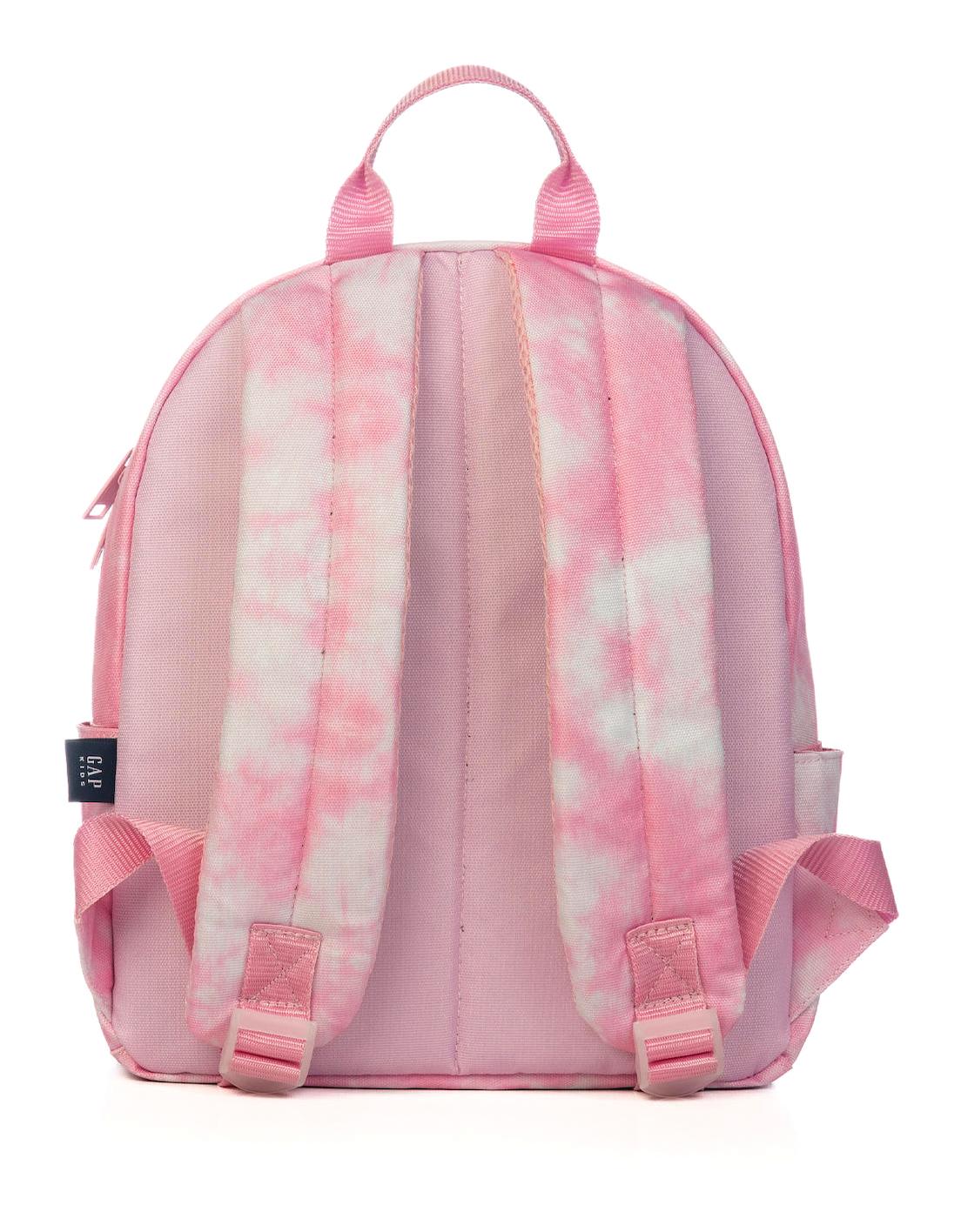 Gap 3347 Batik Su Geçirmez 2 Gözlü Pembe İlkokul Kız Çocuk Sırt Çantası