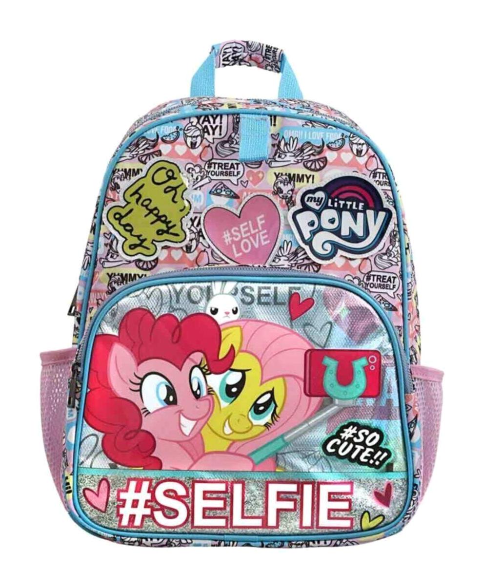 Frocx 5216 My Little Pony 2 Gözlü Pembe İlkokul Kız Çocuk Sırt Çantası