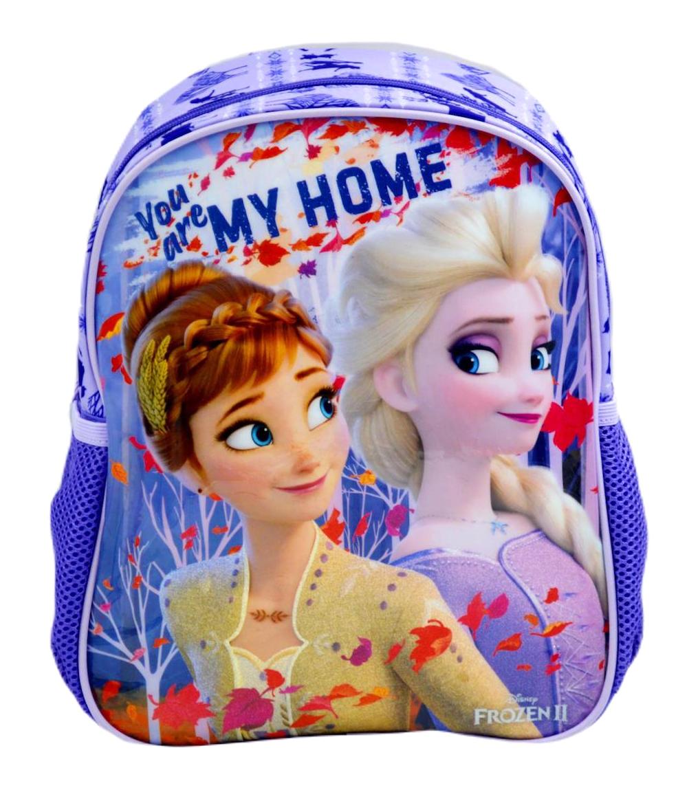 Frocx OTTO-48024 Frozen Su Geçirmez Tek Gözlü Mor Anaokulu Kız Çocuk Sırt Çantası