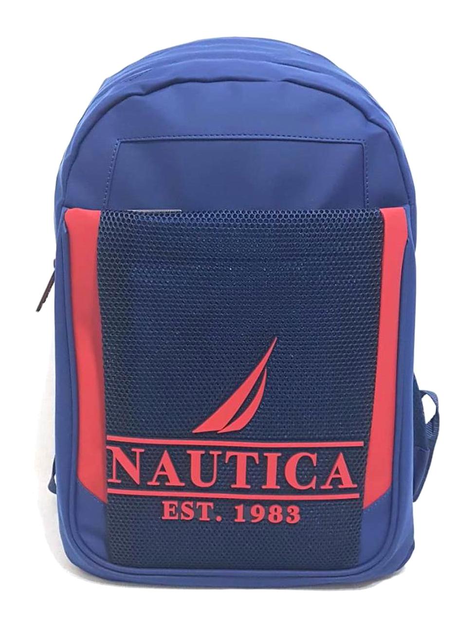 Nacutıca 21504 Su Geçirmez 4 Gözlü Mavi Lise-Üniversite Unisex Sırt Çantası