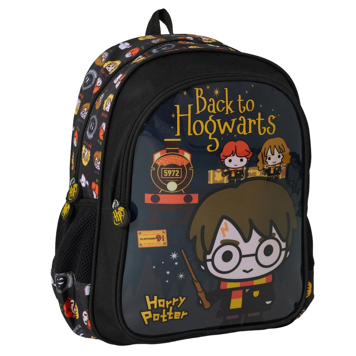 Celonia 2111 Harry Potter 2 Gözlü Siyah İlkokul Unisex Sırt Çantası