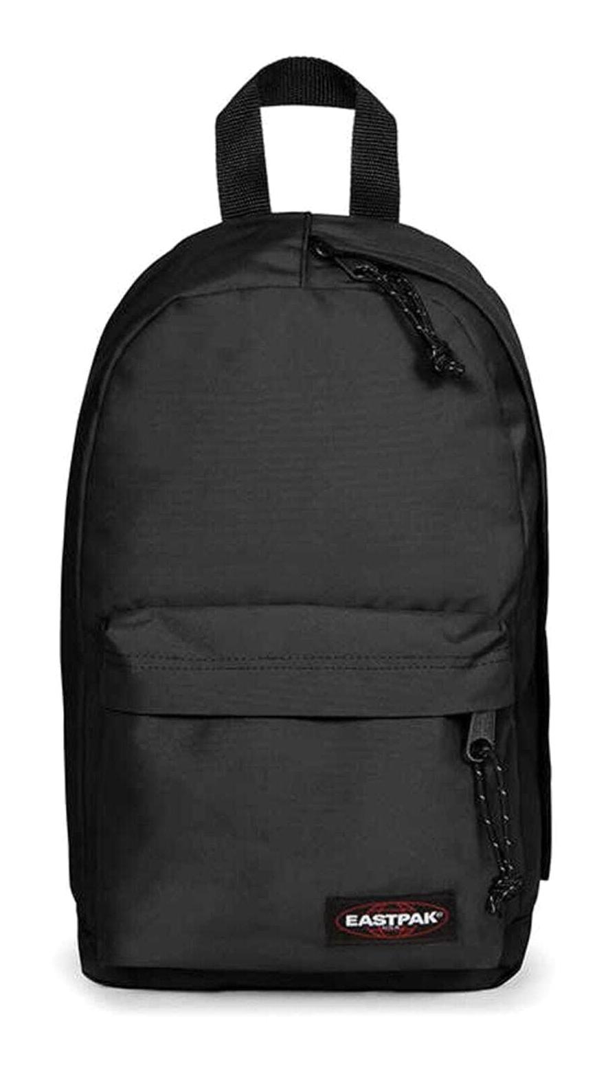 Eastpak 100583128 Su Geçirmez 2 Gözlü Siyah Lise-Üniversite Unisex Sırt Çantası
