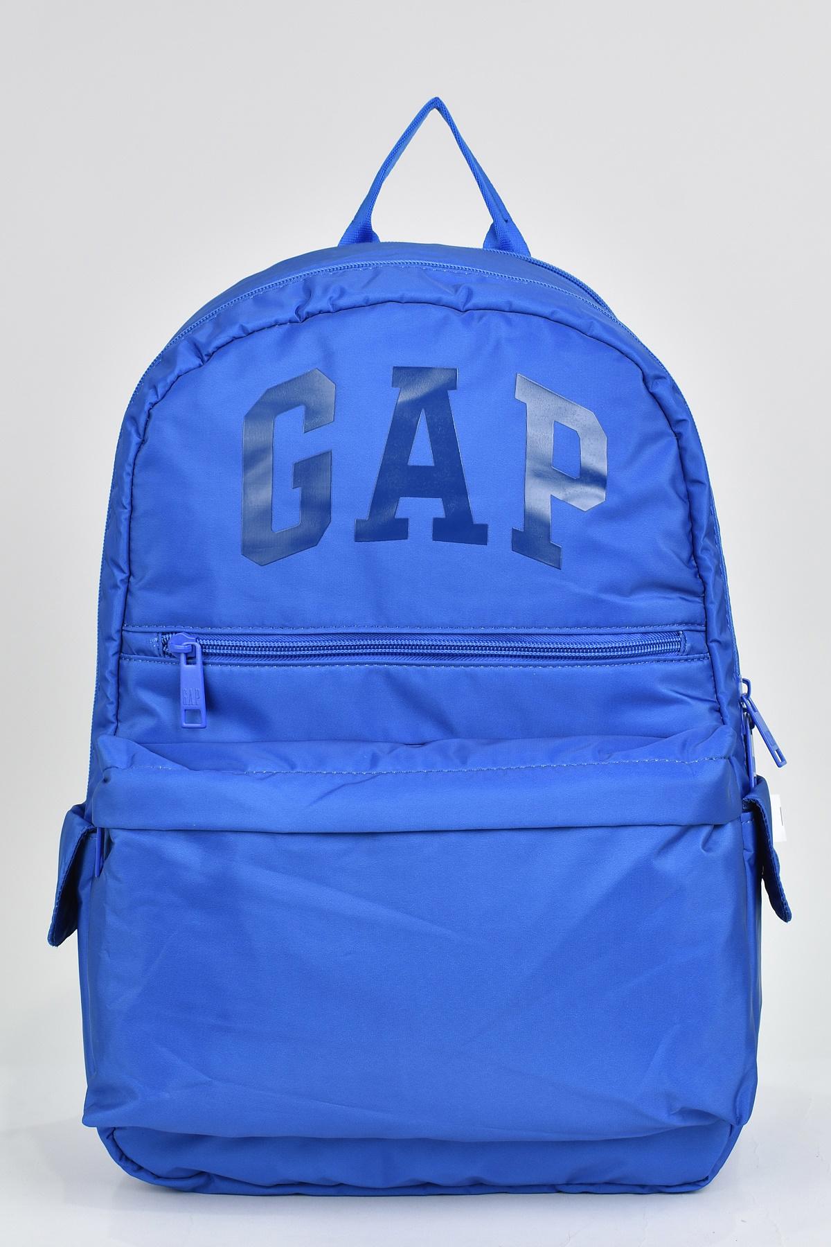 Gap 03449 4 Gözlü Mavi Lise-Üniversite Unisex Sırt Çantası