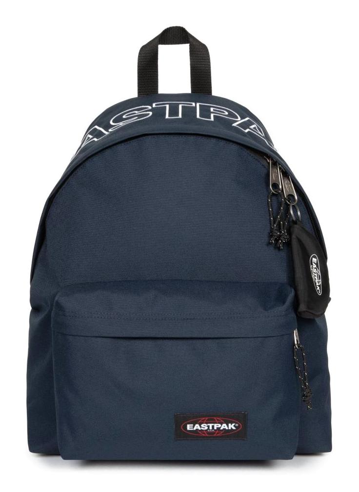 Eastpak EK620U43 Yazılı 2 Gözlü Lacivert Lise-Üniversite Unisex Sırt Çantası