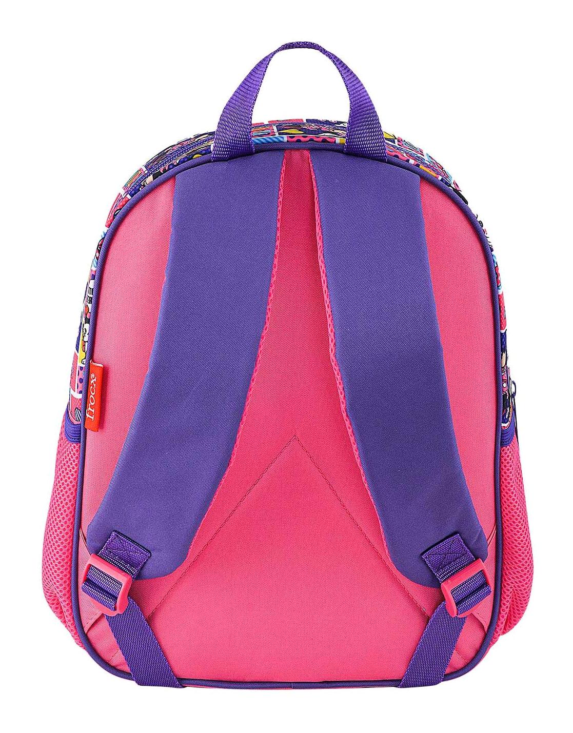 Frocx OTTO-48298 Minnie Mouse Disney Su Geçirmez Tek Gözlü Pembe Anaokulu Kız Çocuk Sırt Çantası