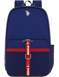 U.S. Polo Assn. PLÇAN22012 Su Geçirmez 2 Gözlü Lacivert İlkokul Unisex Sırt Çantası