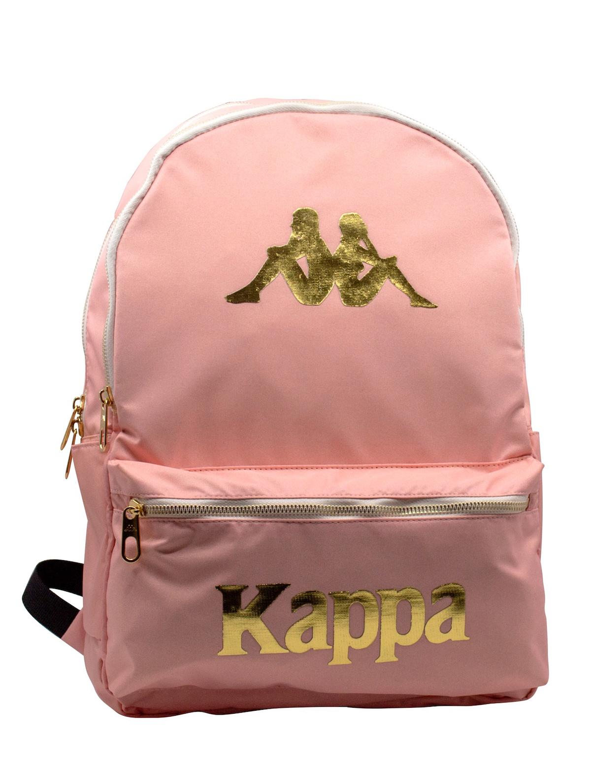 Kappa 1935 5 Gözlü Pembe Lise-Üniversite Kadın Sırt Çantası