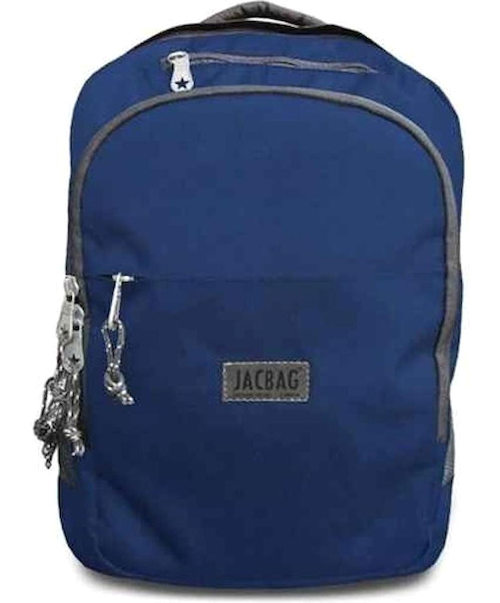 Jacbag JAC-45 3 Gözlü Lacivert Lise-Üniversite Unisex Sırt Çantası