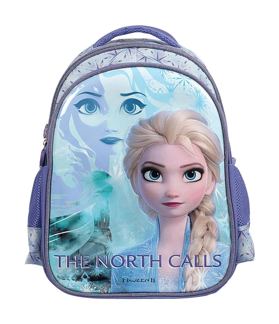 Frocx 5151 Elsa Frozen 2 Gözlü Mor İlkokul Kız Çocuk Sırt Çantası