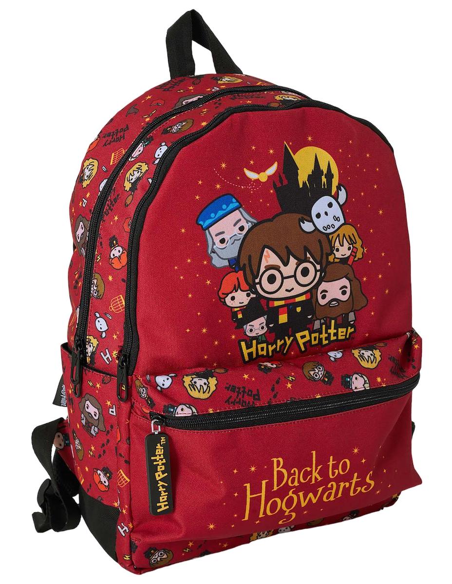 OBM 2077 Harry Potter 3 Gözlü Kırmızı İlkokul Unisex Sırt Çantası