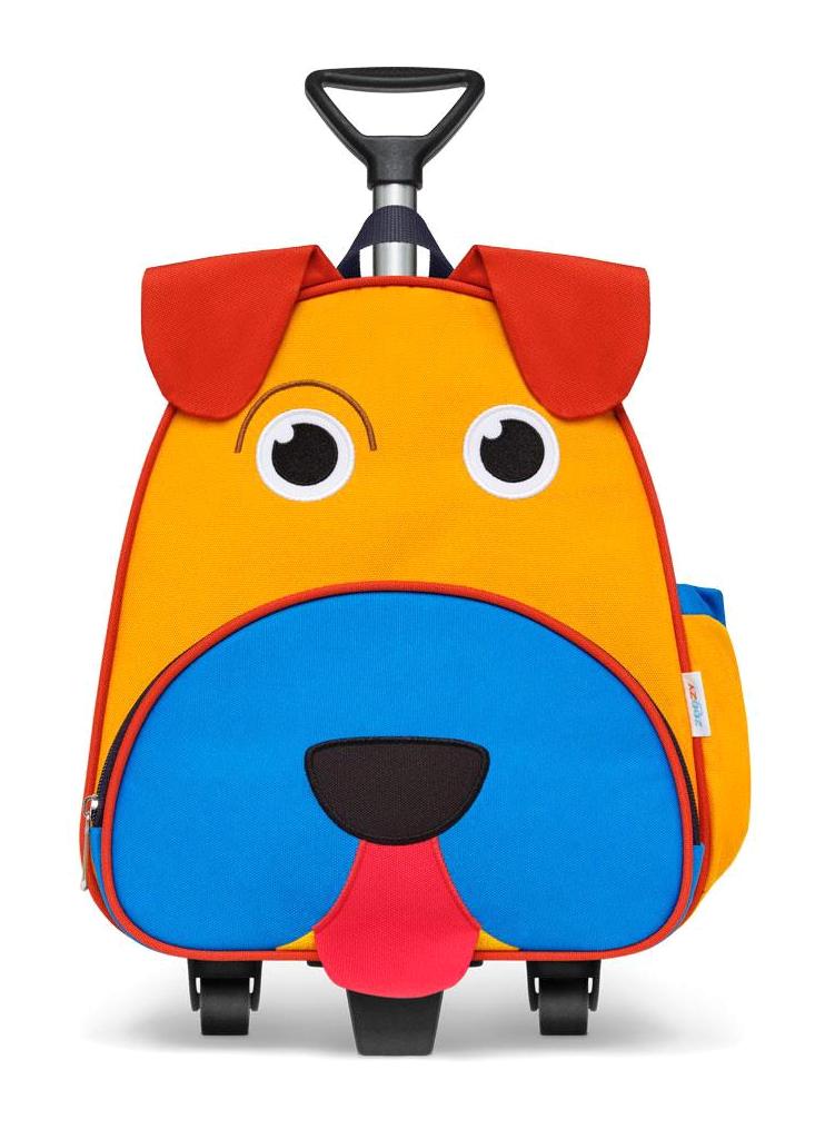 Zoozy Köpek Hayvan Tekerlekli Su Geçirmez 2 Gözlü Çok Renkli Anaokulu Unisex Çekçekli Çantası