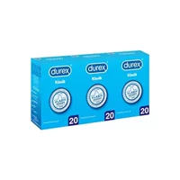 Durex Klasik Prezervatif 3x20'li