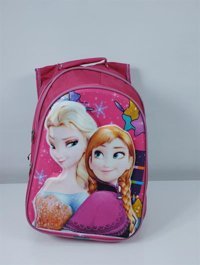 Fillofdepo 4056 Frozen 5 Gözlü Pembe İlkokul Kız Çocuk Sırt Çantası