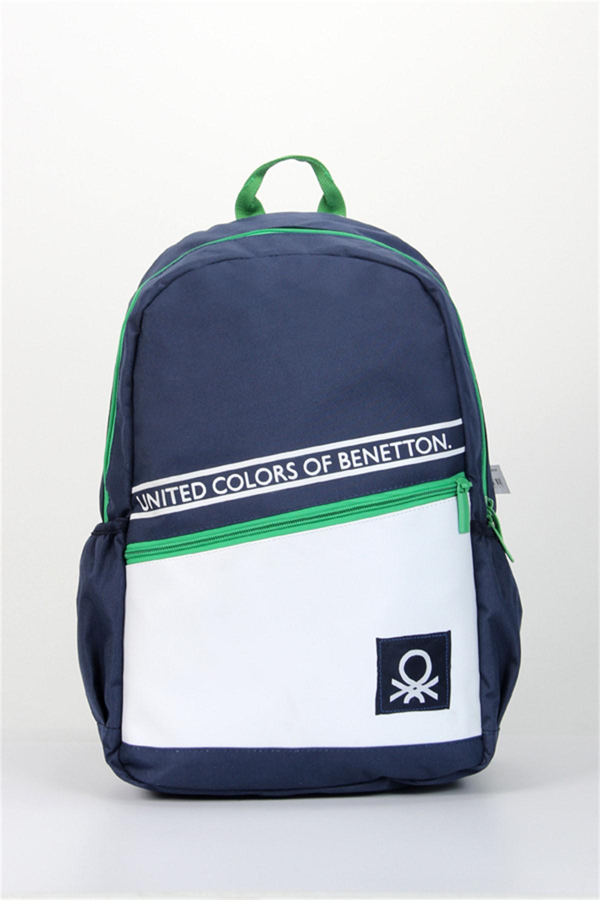 United Colors Of Benetton 76030 2 Gözlü Çok Renkli İlkokul Unisex Sırt Çantası