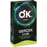 Okey Gerçek Uyum Prezervatif 12'li