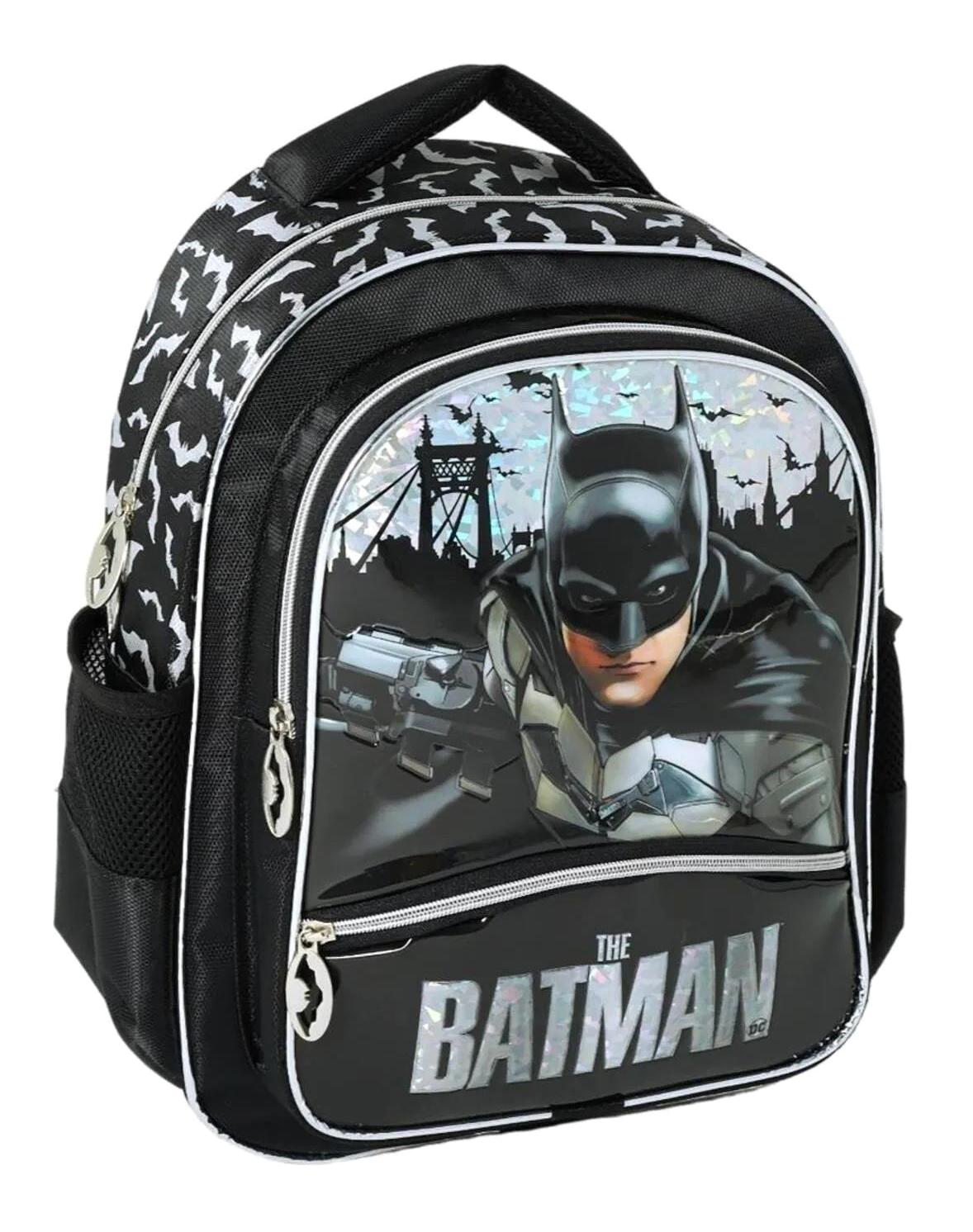 ModaOnn Batman DC 5 Gözlü Siyah İlkokul Erkek Çocuk Sırt Çantası
