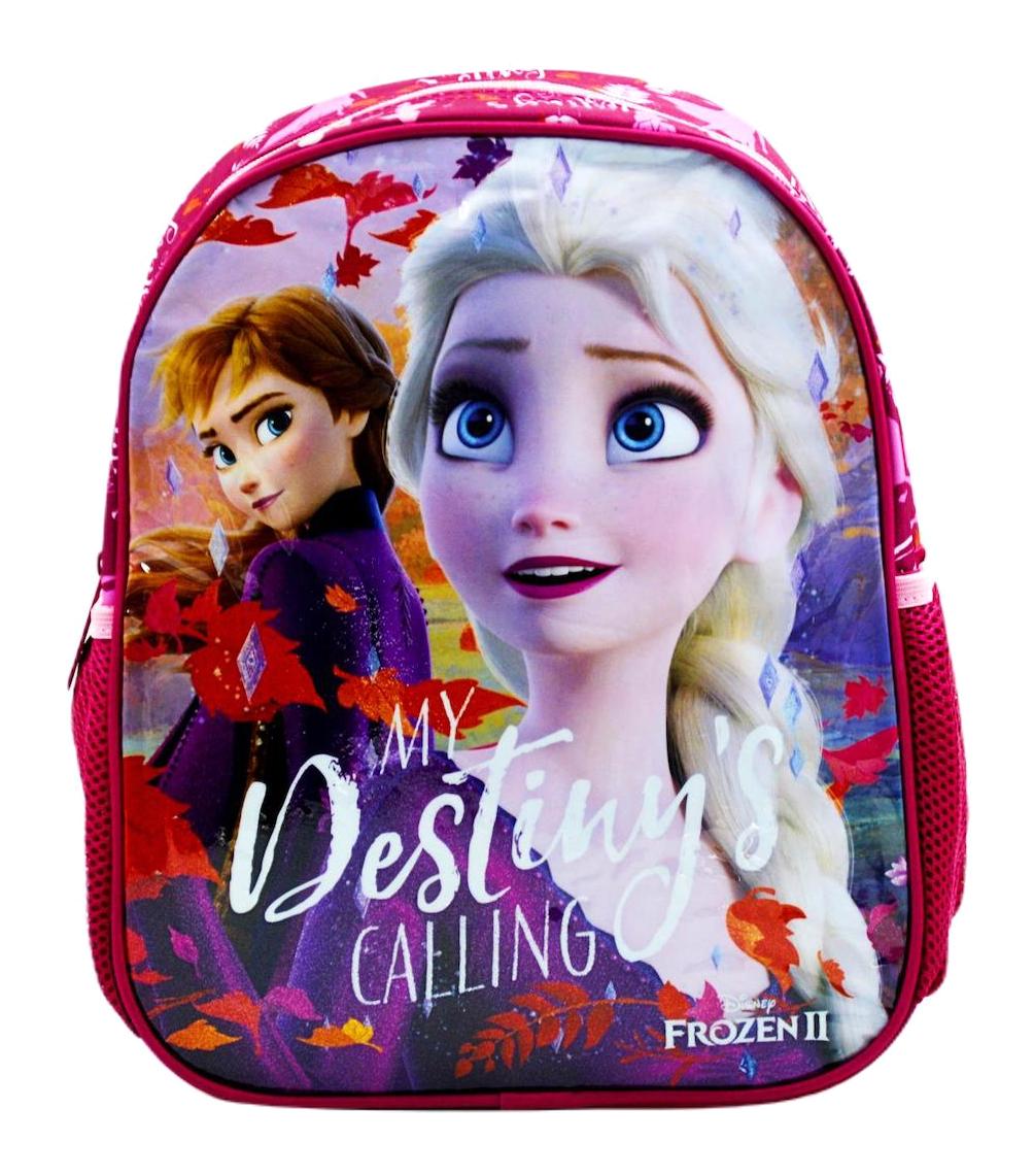 Frocx OTTO-48034 Elsa Frozen Su Geçirmez Tek Gözlü Pembe Anaokulu Kız Çocuk Sırt Çantası