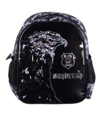 Beşiktaş Beşiktaş 3 Gözlü Siyah Anaokulu Erkek Çocuk Sırt Çantası