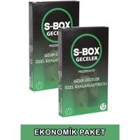 S-Box Geceler Prezervatif 2x12'li