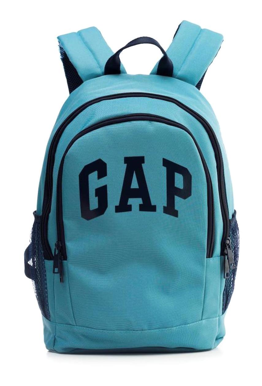 Gap 2 Gözlü Turkuaz Lise-Üniversite Unisex Sırt Çantası