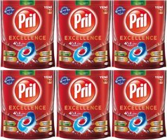 Pril Excellence Tablet Bulaşık Makinesi Deterjanı 6x60 Adet