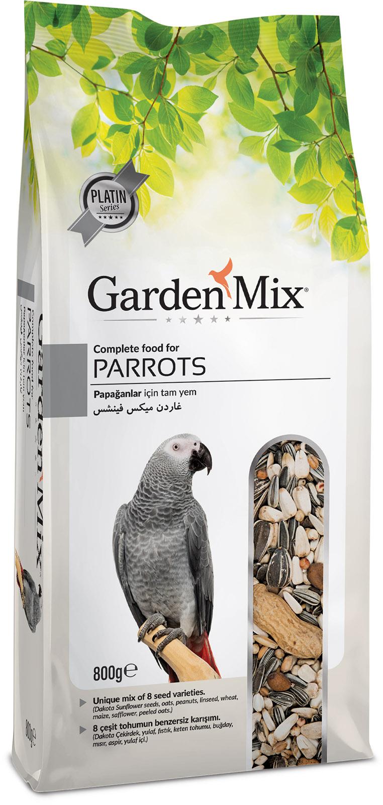 Garden Mix Kabuklu Sade Yetişkin Kuş Yemi 800 gr