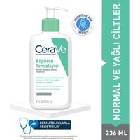 Cerave Köpüren Normal ve Yağlı Ciltler İçin Yüz Temizleme Jeli 236 ml