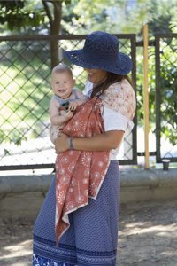 Huggyberry Bel Destekli Gri Sling