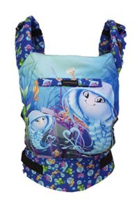 Mamadusbaby Bel Destekli Mavi Sling
