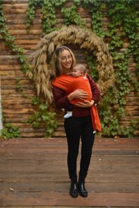 Babyroo Bel Destekli Turuncu Sling