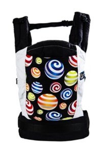 Babalinbaby Lolipop Bel Destekli Beyaz-Siyah Sling