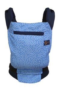 Babalinbaby Mavi Çizgiler Bel Destekli Mavi Sling