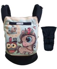 Solomombaby Sevimli At Gri Wrap Sling