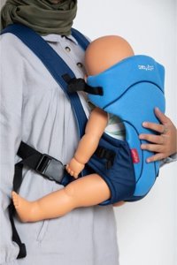 Baby2Go Mini 3D Mavi Sling