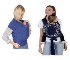Sevi Bebe Flex Boho Bel Destekli Lacivert Sling