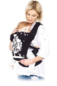 Sevi Bebe 570 Bel Destekli Siyah Sling