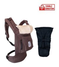 Solomombaby Bonny Bel Destekli Kahverengi Sling
