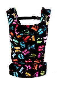 Mamadusbaby Premium Harfler Bel Destekli Çok Renkli Sling