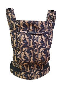 Mamadusbaby Etnik-9 Kahverengi-Siyah Sling