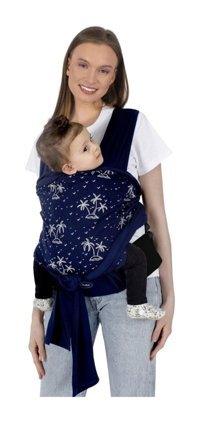 Sevi Bebe Bel Destekli Lacivert Sling