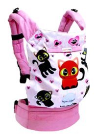 Solomombaby Softy Baby Bel Destekli Pembe Sling