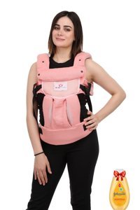 Momella Baby Softy Baby Bel Destekli Pembe Sling