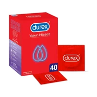 Durex Yakın Hisset İnce Prezervatif 40'lı