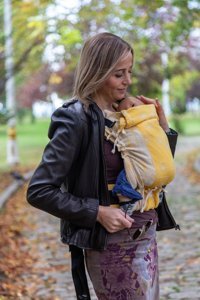 Huggyberry Dandelion Lux Bel Destekli Sarı Sling