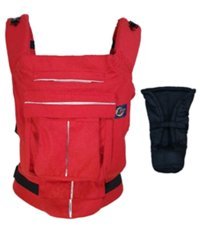 Babalinbaby Bel Destekli Kırmızı Sling