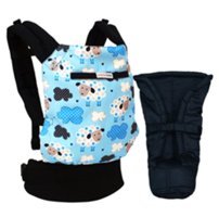 Solomombaby Süt Kuzusu Bel Destekli Siyah Sling